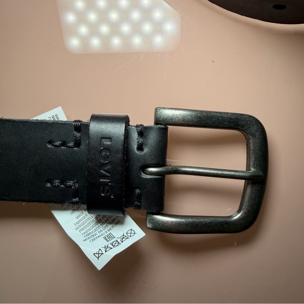 Levi’s Genuine Black Leather Belt